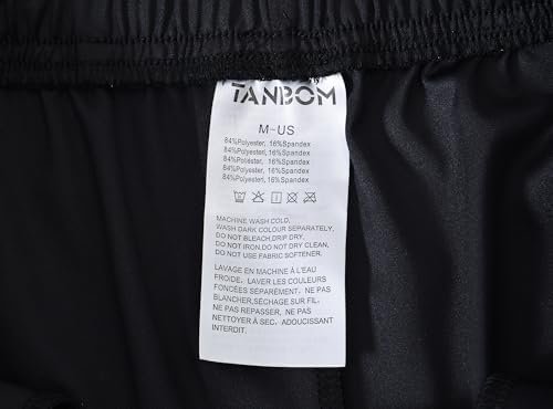 ZONBAILON Mens Drawstring Gym Shorts Deep Pockets 7 Inch Athletic Basketball Shorts Pack - Image 8