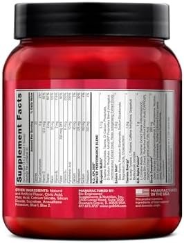 BSN N.O.-XPLODE Pre Workout Powder, Energy Supplement for Men and Women with Creatine and Beta-Alanine, Flavor: Blue Raz, 30 Servings - Image 6