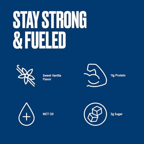 Bulletproof Vanilla Shortbread Collagen Protein Bars, Pack of 12, Keto-Friendly Snack with MCT Oil, 2g Sugar, No Added Sugar, Grass-Fed Collagen - Image 4