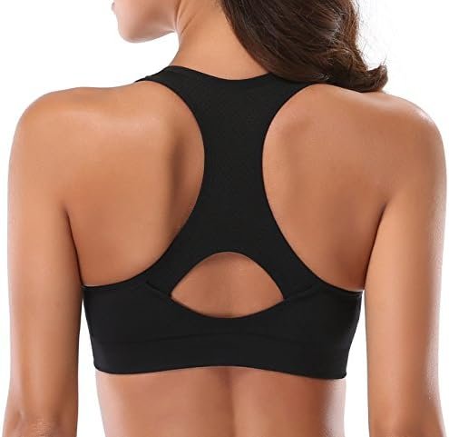 MIRITY Women Racerback Sports Bras - High Impact Workout Gym Activewear Bra - Image 4