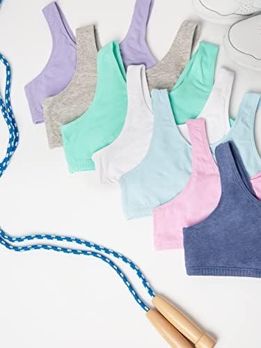 Fruit of the Loom Girls' Cotton Built-up Stretch Sports Bra - Image 6