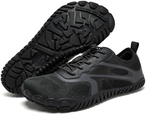 HOBIBEAR Barefoot Shoes for Men Women Wide Toe Box Zero Drop Cross-Training Minimalist Unisex