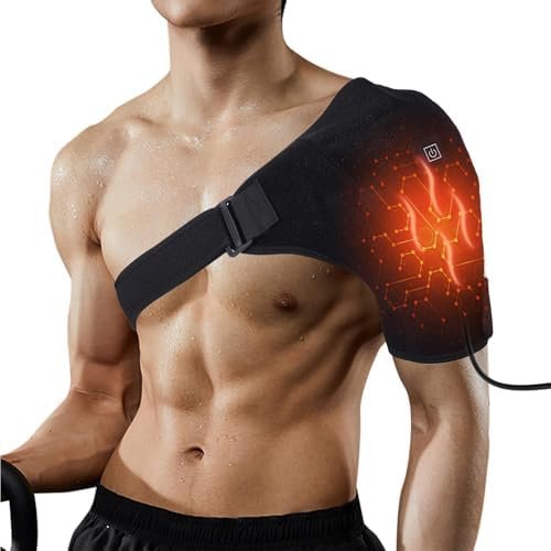 Shoulder-Heating-Pad-Heated-Wrap – 3 Heat Settings Heating Pad for Shoulder,Suitable for Relieving Muscle Pain,Tendonitis Periarthritis