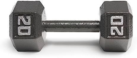 Marcy Cast Iron Hex Dumbbells Collection - Available size from 3-lb to 100-lb, SOLD INDIVIDUALLY - Image 6