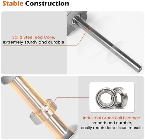 KITWILD Muscle Roller Stick, Massage Roller Stick for Athletes, Body Massage Stick for Muscles Deep Tissue, Muscle Relaxation Roller for Physical Therapy, Myofascial Release, and Yoga Therapy - Image 5