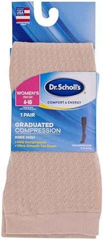 Dr. Scholl's Women Graduated Compression Knee High Socks-Comfort and Fatigue Relief-Mild 8-15 mmHg - Image 2