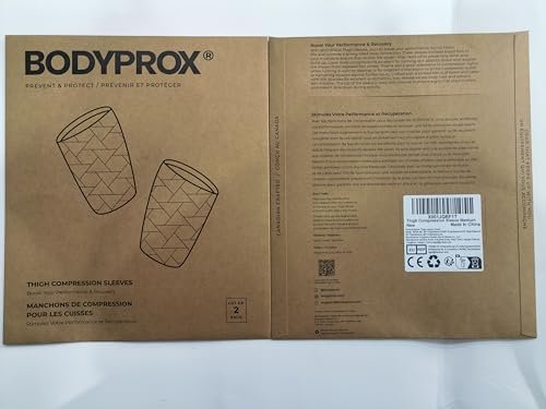 Bodyprox Thigh Compression Sleeve(1 Pair), Hamstring Compression Sleeve for Men and Women - Image 8