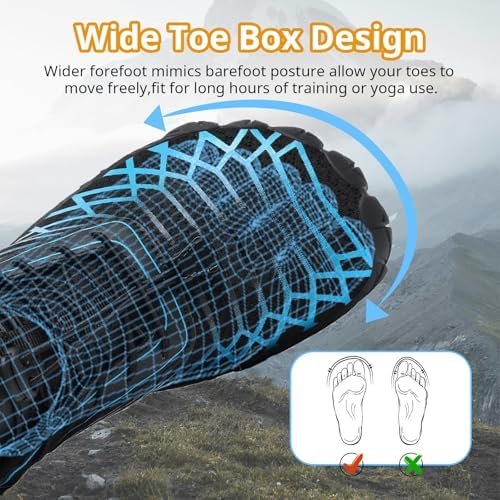 Barefoot Shoes Women Men Wide Toe Box Minimalist Cross Training Shoes Hike Footwear Trail Running Hiking Comfortable Walking - Image 5