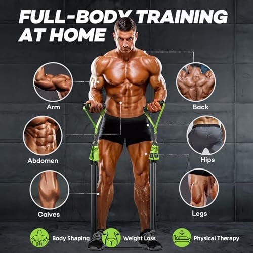 Resistance Bands, 310 lbs Heavy Duty Bands for Working Out, Exercise Bands with Handles,Workout Bands for Men, Fitness Bands for Home Workouts,Muscle Training, Strength, Slim, Yoga - Image 7