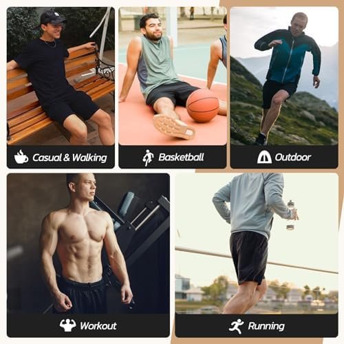 3 Pack Gym Basketball Mens Shorts - Quick Dry Black Workout Athletic Shorts with Pockets for Casual Running (S-6XL) - Image 5