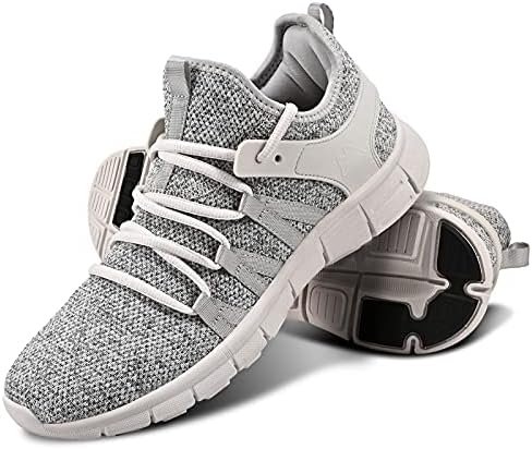 INZCOU Running Shoes Lightweight Tennis Shoes Non Slip Gym Workout Shoes Breathable Mesh Walking Sneakers