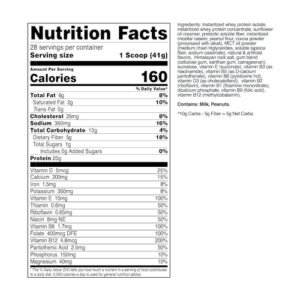 TransformHQ Meal Replacement Shake Powder 28 Servings (Chocolate Peanut Butter) – Gluten Free, Non-GMO