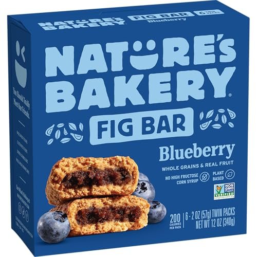 Nature’s Bakery Blueberry Fig Bars, 2 Oz, 6 Ct