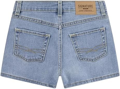 Levi Strauss Signature Gold Girls' High Rise Cut-Off Short - Image 2