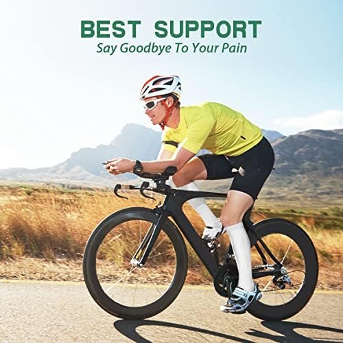 SunFeeling Compression Socks for Women & Men Circulation (3 Pairs) - Best Support for Athletic Running Nurses Recovery Travel - Image 4