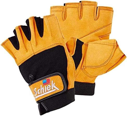 Schiek Sport Model 415 Power Lifting Fingerless Glove – Long Lasting Weight Lifting Grip Gloves