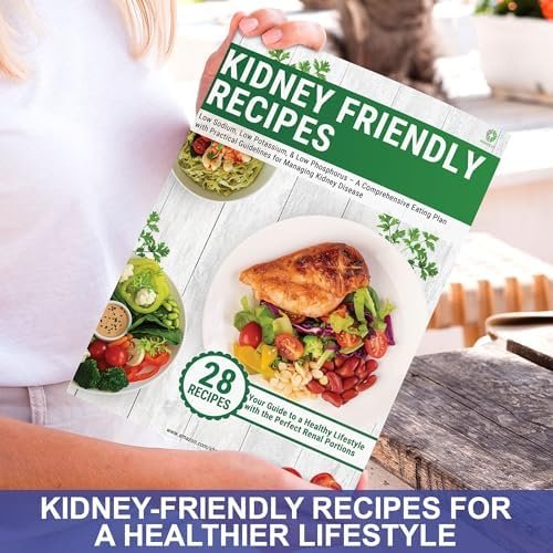HAMIEW Set 3 Kidney Friendly Food List Chart, Kidney Disease Diet Meal Plan, Recipes Support, Hyperoxaluria, Oxalate Level, Low Sodium Potassium Phosphorus for CKD, Dialysis, Manage Hypertension - Image 2