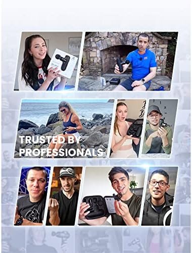 BOB AND BRAD Q2 Mini Massage Gun, Pocket-Sized Deep Tissue Massager Gun, Portable Percussion Muscle Massager Gun, Ultra Small & Quiet Muscle Massage Gun with Carry Case, FSA and HSA Eligible -Black - Image 9