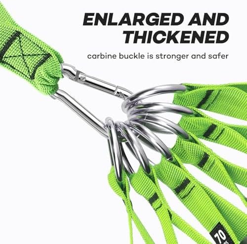 Resistance Bands, 310 lbs Heavy Duty Bands for Working Out, Exercise Bands with Handles,Workout Bands for Men, Fitness Bands for Home Workouts,Muscle Training, Strength, Slim, Yoga - Image 4