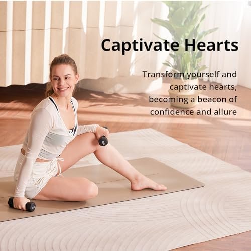 Portzon Weights Dumbbells 10 Colors Options Compatible with Set of 2 Neoprene Dumbbells Set,1-15 LB, Anti-Slip, Anti-roll, Hex Shape - Image 4