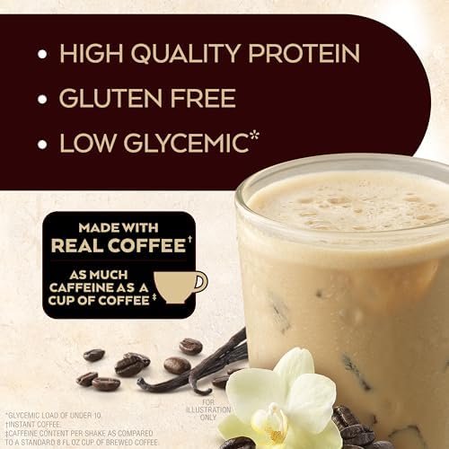 Atkins Iced Coffee Vanilla Latte Protein Shake, 15g Protein, Low Glycemic, 4g Net Carb, 1g Sugar, Keto Friendly, 12 packs of 11 fl Oz - Image 3