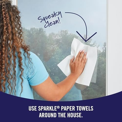 Sparkle Pick-A-Size Paper Towels, 6 Double Rolls = 12 Regular Rolls, Everyday Value Paper Towel With Full And Half Sheets - Image 13