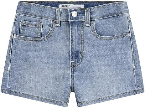 Levi Strauss Signature Gold Girls’ High Rise Cut-Off Short