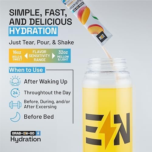 EN Engineered Nutrition, Sugar-Free Electrolytes Powder Packets – Keto Electrolytes Hydration Packets, Single-Serving Electrolytes, Zero Calories, Vegan, Non-GMO, Organic, Gluten-Free, Sampler 10 CT - Image 6