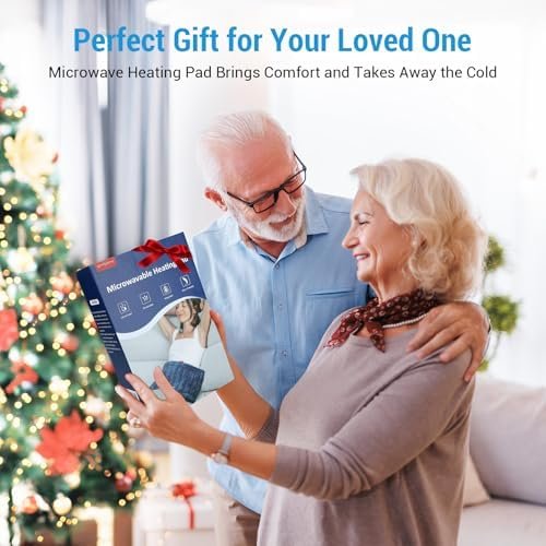 Comfytemp Extra Large Microwavable Heating Pad for Back Pain Relief, FSA HSA Eligible, 12"x23" 3.7 LB Moist Heat Pad for Neck Shoulder, Cramps, Physical Therapy for Muscle Aches, Joints, Warm Compress - Image 2