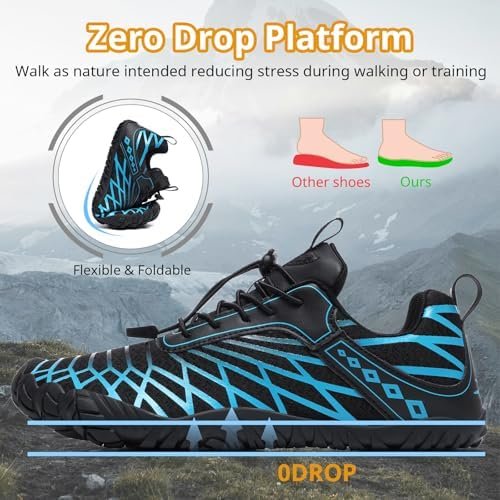 Barefoot Shoes Women Men Wide Toe Box Minimalist Cross Training Shoes Hike Footwear Trail Running Hiking Comfortable Walking - Image 3