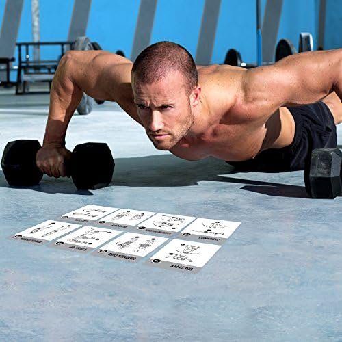 NewMe Fitness Dumbbell Workout Cards, Instructional Fitness Deck for Women & Men, Beginner Fitness Guide to Training Exercises at Home or Gym (Dumbbell, Vol 1) - Image 6