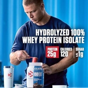 Dymatize x Fruity Pebbles ISO100 Whey Protein Powder Isolate, 25g of Protein, 20 Servings, 5.5g BCAAs, 120 Cal., Gluten Free, 1g Fat, 1g Sugar, 2g Carb