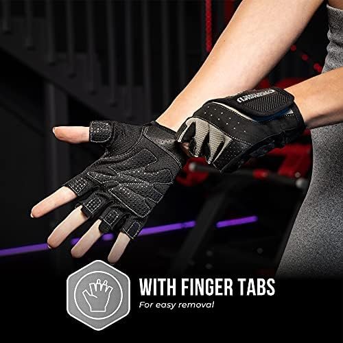 5137 Women's Padded Weight Lifting and Rowing Gloves w/Grip-Lock Padding (Pair) - Machine Washable Fingerless Workout Gloves Designed Specifically for Women - Image 7