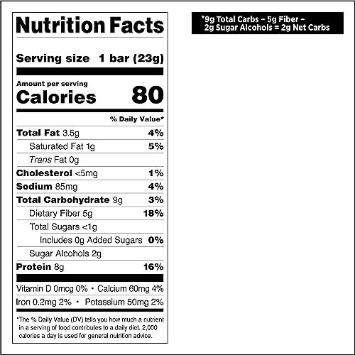 Quest Nutrition Mini Chocolate Chip Cookie Dough Protein Bars, 8g Protein, 1g Sugar, 2g Net Carbs, Gluten Free, 14 Count - Image 7