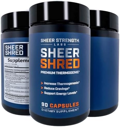 Thermogenic Capsaicin & L-Carnitine Premium Supplement for Men, Jitter-Free Blend of Capsaicin, Rauwolscine, Forskohlii, L-Carnitine & L-Theanine Supplement – 30SV