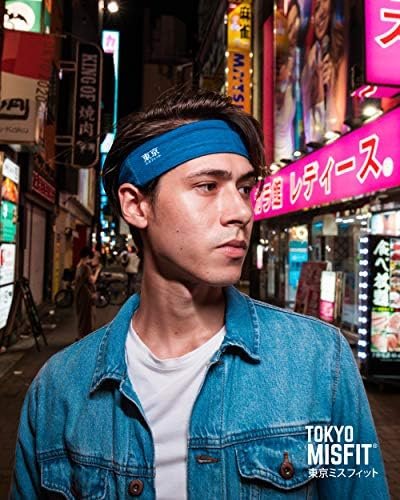 Tokyo Misfit - Japanese Headbands for Men & Women, Sweat Band, Workout, Yoga, Fashion, Running, Sports, Basketball, Bandana - Image 9