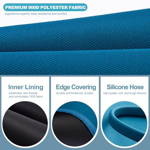 Professional Air Compression Leg Massager with Heat - Ideal Christmas, Mother's Day & Father's Day Gifts for Women, Men, Dad & Mom from Daughter or Son - Pain Relief for Foot, Calf, Knee & Thigh - Image 6