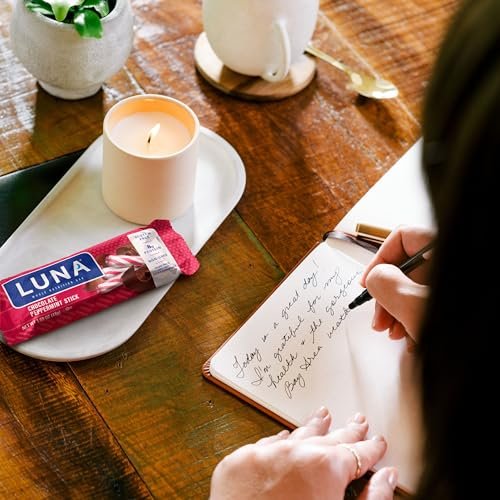 LUNA Bar - Chocolate Peppermint Stick Flavor - Snack Bars - Non-GMO - Gluten-Free Protein Bars - Made with Organic Oats (12 Pack) - Image 8