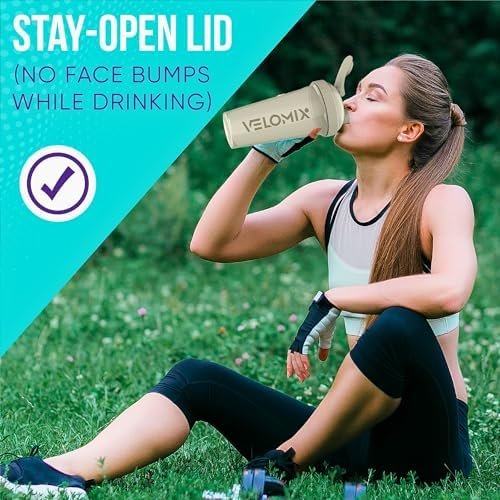 -6 PACK- Shaker Cups for Protein Shakes 28 oz - 6x Wire Whisk | Leak Proof Protein Shaker Bottle for Protein Shakes, Shaker Bottle Pack for Pre & Post Workout, Shaker Cup - Image 7