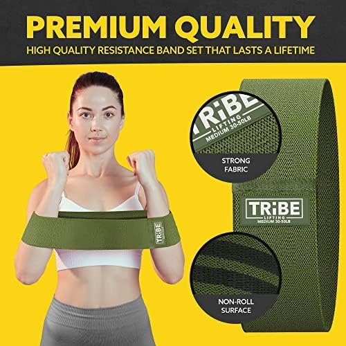 Fabric Resistance Bands for Working Out - Booty Bands for Women and Men - Exercise Bands Resistance Bands Set - Workout Bands Resistance Bands for Legs - Image 6