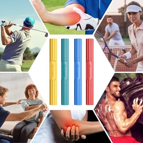 FitBeast Flex Therapy Bar, Tennis Elbow Therapy Bar - Ideal for Relieve Tendonitis Pain & Improve Grip Strength, Fitness Resistance Bar for Golfers Elbow & Tendinitis, Twist Bar for Physical Therapy - Image 6