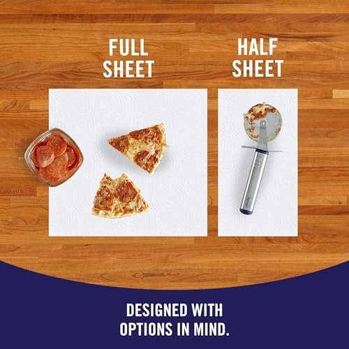 Sparkle Pick-A-Size Paper Towels, 6 Double Rolls = 12 Regular Rolls, Everyday Value Paper Towel With Full And Half Sheets - Image 3