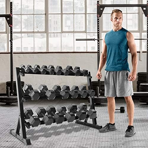 CAP Barbell Dumbbell Rack | 5-50lb or 5-75lb Dumbbell Storage | Multiple Options - Image 7