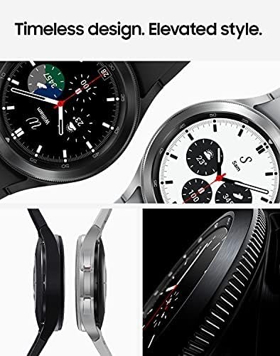 SAMSUNG Galaxy Watch 4 Classic 46mm Smartwatch with ECG Monitor Tracker for Health, Fitness, Running, Sleep Cycles, GPS Fall Detection & Bluetooth, US Version, Black - Image 7