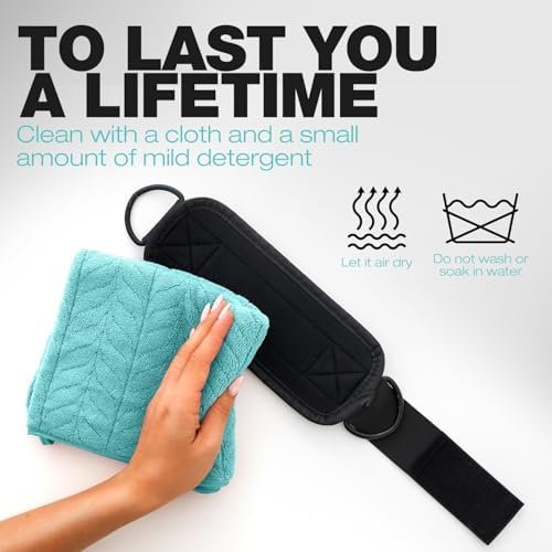 ActiveGear Ankle Resistance Bands with Cuffs - Ideal for Glutes, Legs & Core Workouts, Kickback Ankle Strap Set for Home Workout Equipment & Gym Fitness for Women and Men - Image 8