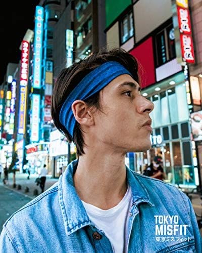 Tokyo Misfit - Japanese Headbands for Men & Women, Sweat Band, Workout, Yoga, Fashion, Running, Sports, Basketball, Bandana - Image 7
