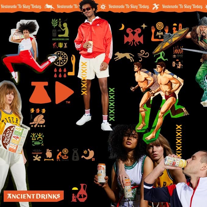 ANCIENT DRINKS Apple Cider Vinegar Beverage with Electrolytes, Vitamins, & Probiotics, Organic, Super-Hydrating Sports Drink - Mixed Pack (Posca, Switchel, Sekanjabin) - 16 fl oz (12 cans) - Image 5