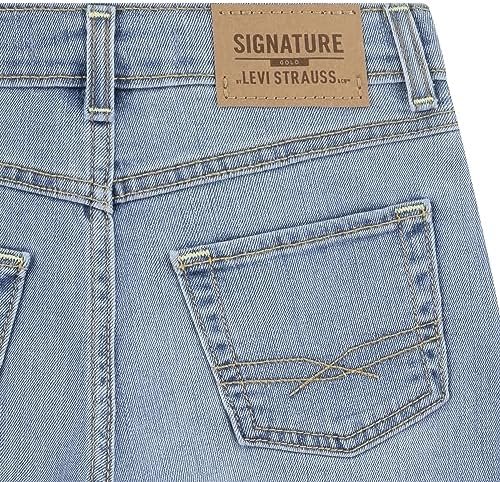Levi Strauss Signature Gold Girls' High Rise Cut-Off Short - Image 4