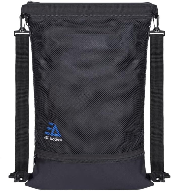 Waterproof Wet Dry Mesh Bag - Versatile Gym, Swim, Beach & Travel Backpack with Wet Compartment - Ideal for Hiking, Kayaking, Camping Accessories - 365 FINN - Image 9