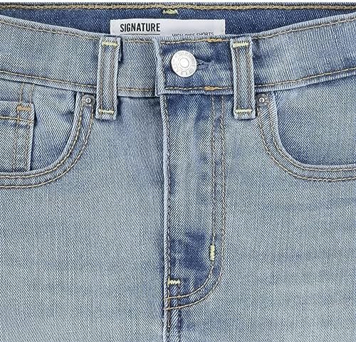 Levi Strauss Signature Gold Girls' High Rise Cut-Off Short - Image 3